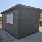 Αποθήκη με σκέπαστρο 400x300εκ